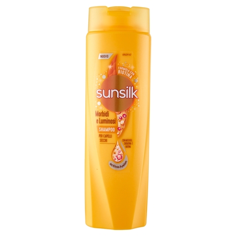 sunsilk Morbidi e Luminosi Shampoo per Capelli Secchi 250 mL